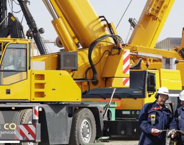 Mobile crane technical test