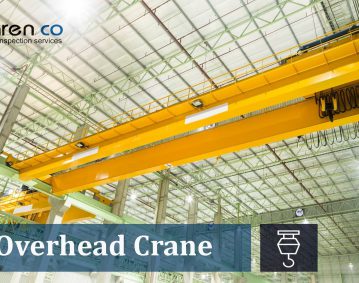 بازرسی حین ساخت جرثقیل سقفی